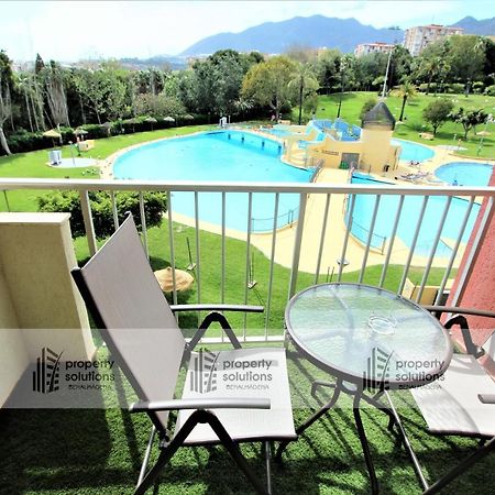 127 Jupiter Estudio. Vista Al Jardin Y La Piscina. Benalmádena Kültér fotó