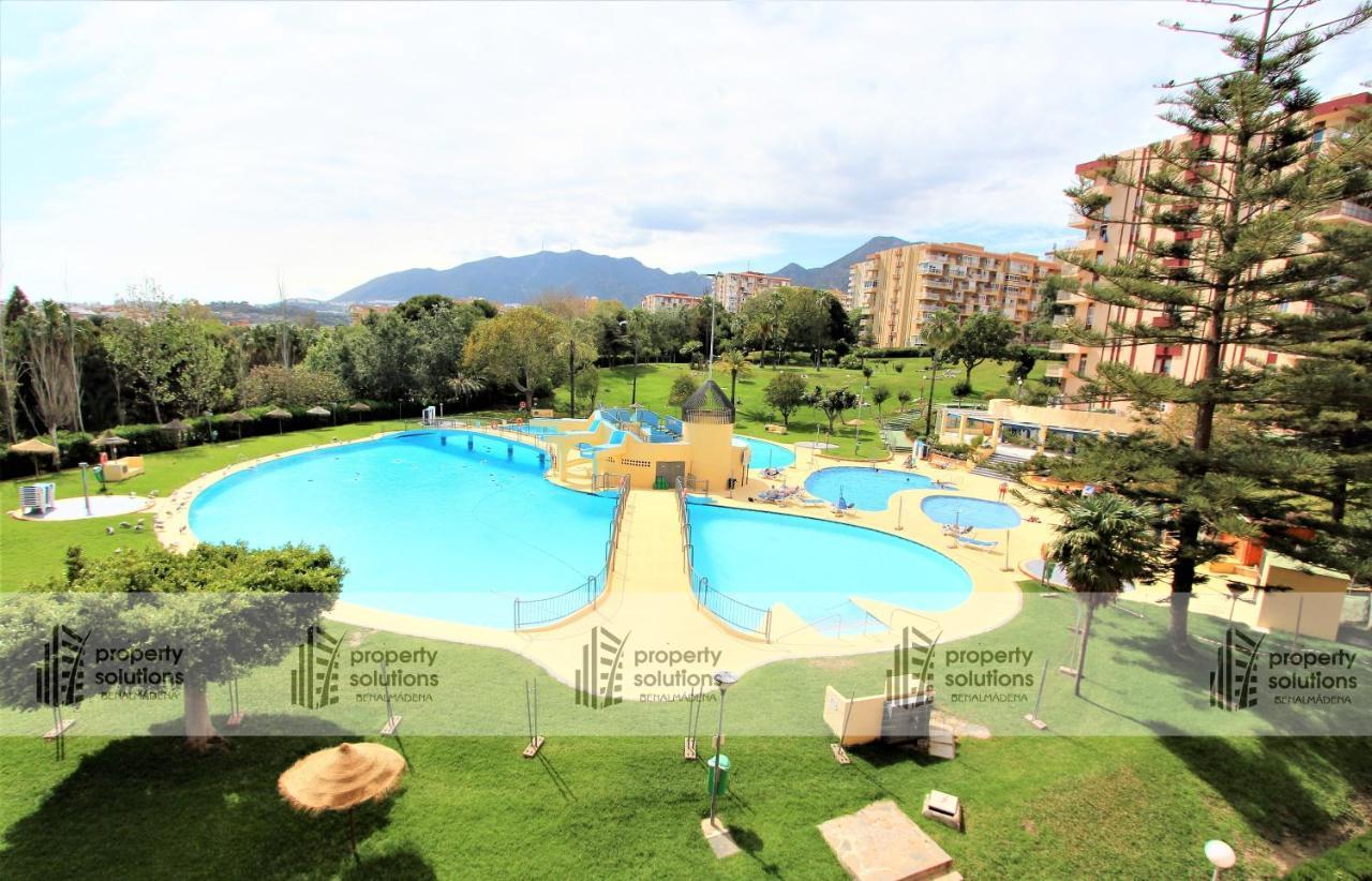 127 Jupiter Estudio. Vista Al Jardin Y La Piscina. Benalmádena Kültér fotó