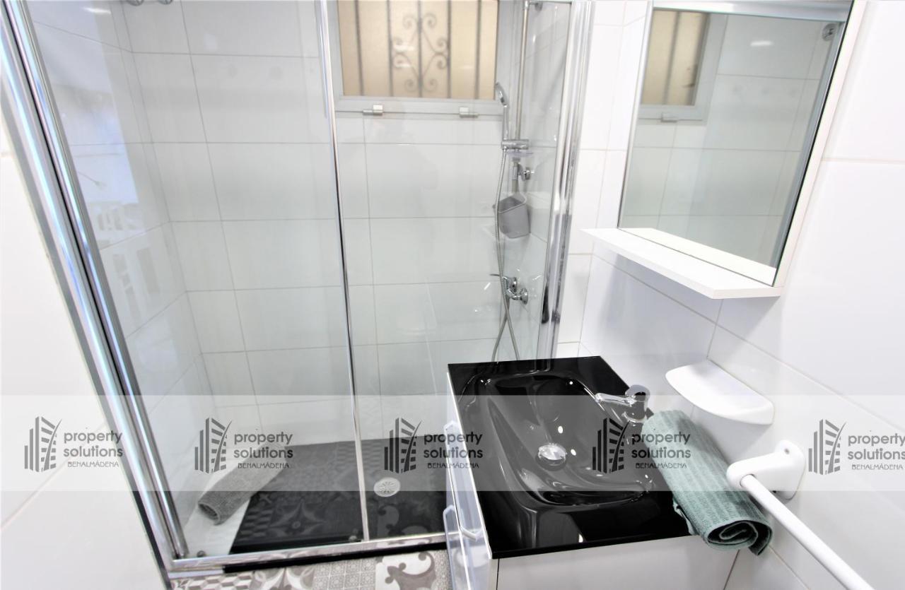 127 Jupiter Estudio. Vista Al Jardin Y La Piscina. Benalmádena Kültér fotó