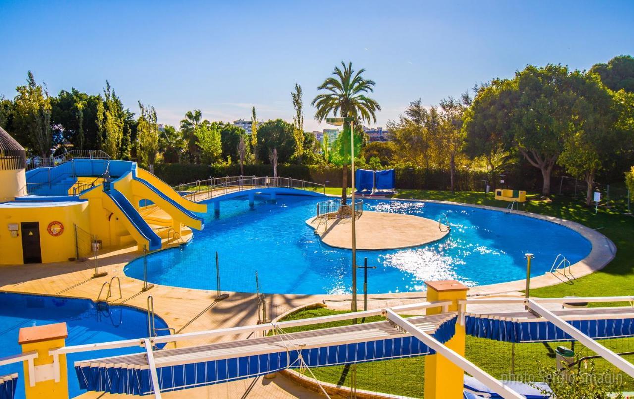 127 Jupiter Estudio. Vista Al Jardin Y La Piscina. Benalmádena Kültér fotó