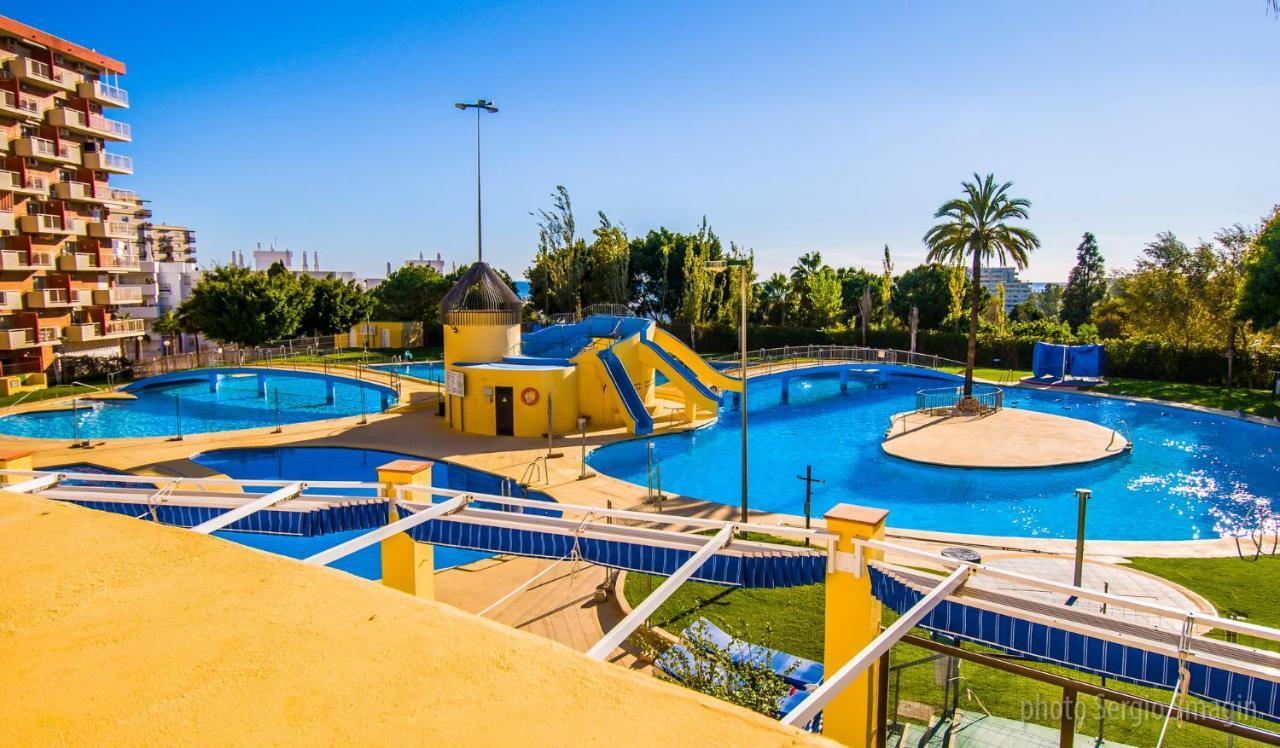 127 Jupiter Estudio. Vista Al Jardin Y La Piscina. Benalmádena Kültér fotó