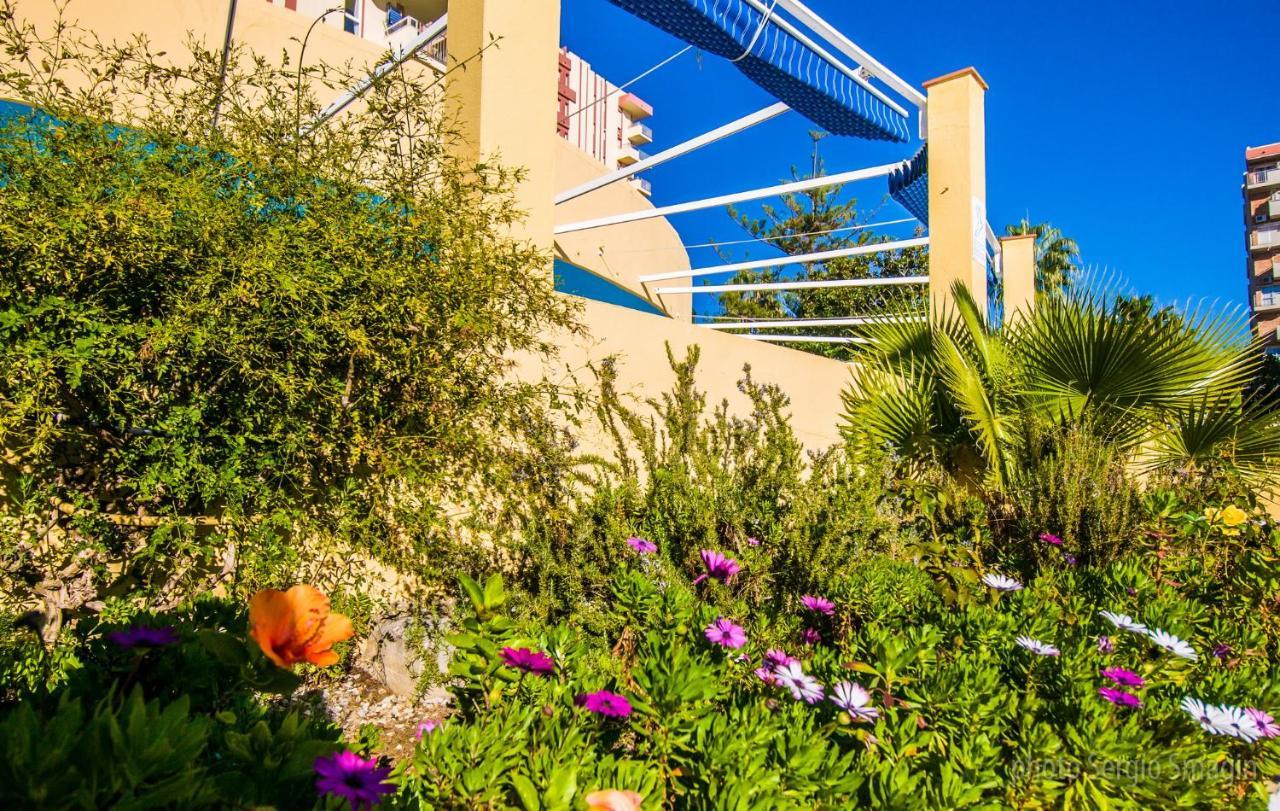 127 Jupiter Estudio. Vista Al Jardin Y La Piscina. Benalmádena Kültér fotó
